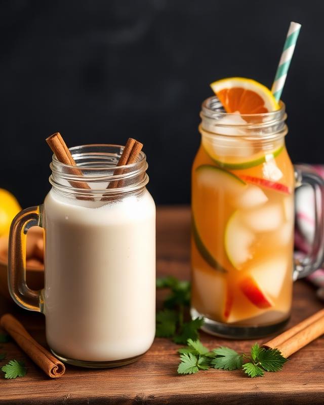 Horchata drinks